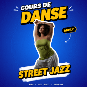 Cours de street jazz avec Maily